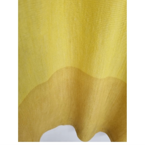 Chloe Yellow Ombre Wool blend midi dress uk 6 see description - Picture 7 of 9